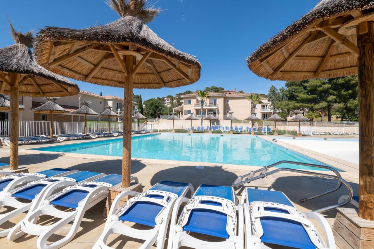 Plages De Sable Fin, Piscine, Hammam, Tennis Lesclesdenicole Ла-Лонд-ле-Мор Экстерьер фото